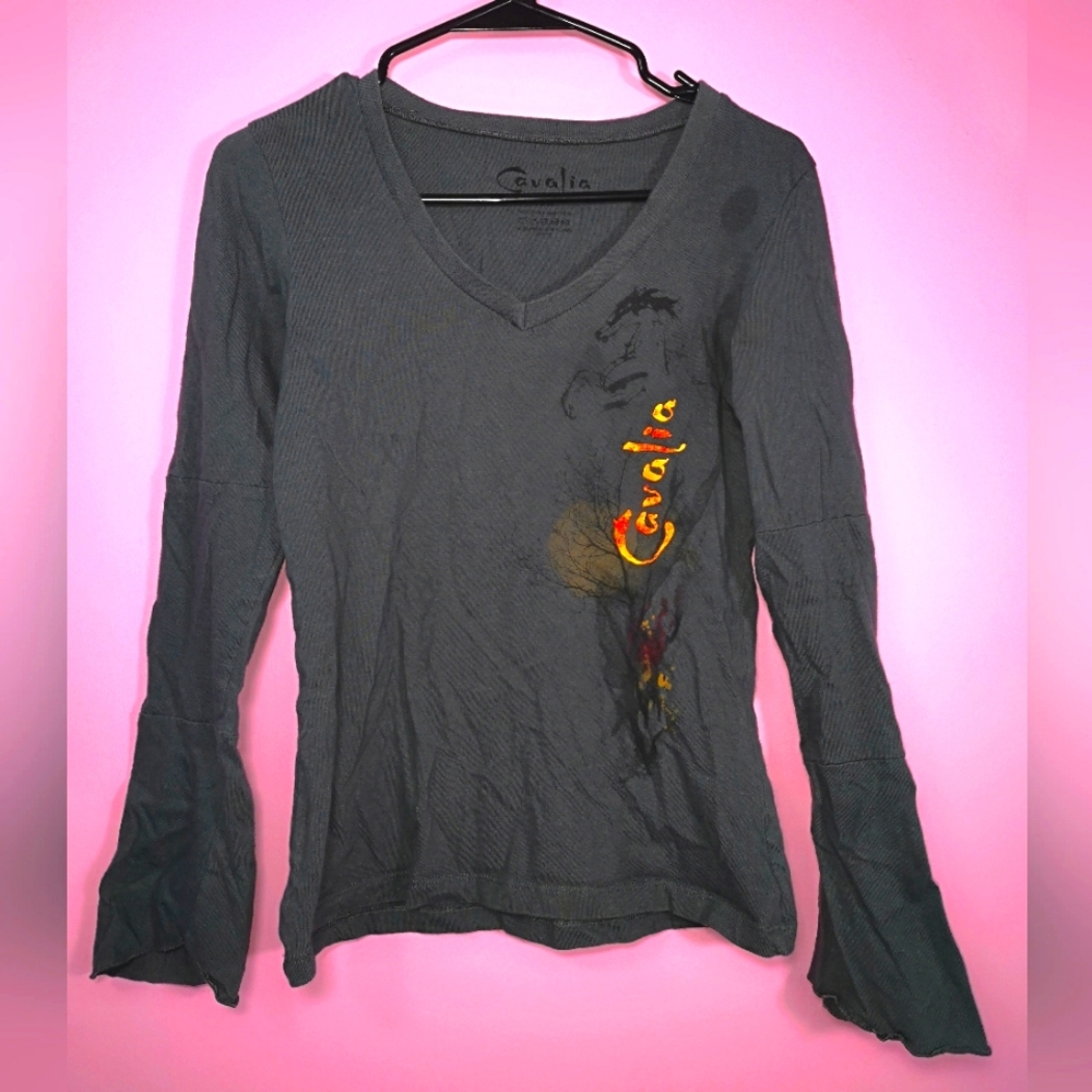 🔥Y2K Vintage Cavalia Horse Show Top